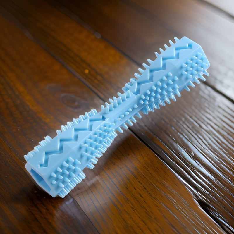 Keep Your Pup's Smile Bright with Our Durable Dog Toothbrush Chew Toy!