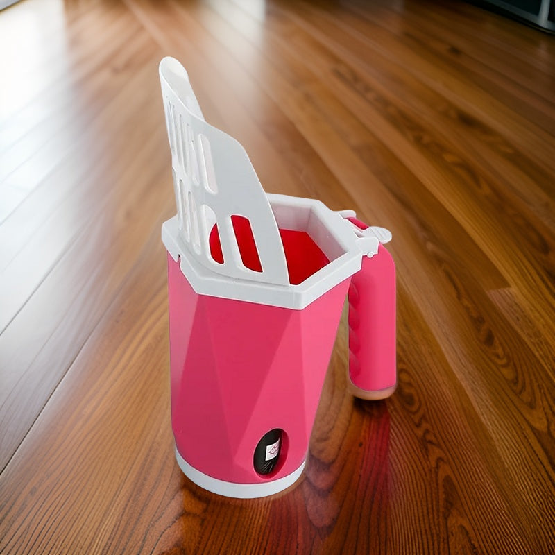 PawsClean: Large Capacity Cat Litter Scooper with Built-in Poop Bag